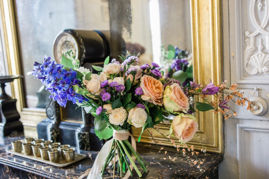 Shooting d'inspiration mariage - Château du Rozel