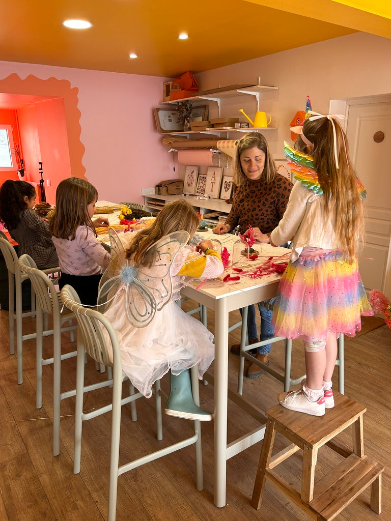 Atelier Cloche fleurie Parent-Enfant(s) - Mar. 21 Octobre (vacances scolaires) - 10:00-11:00